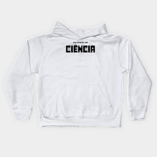 Eu confio em ciência (I believe in science) Kids Hoodie